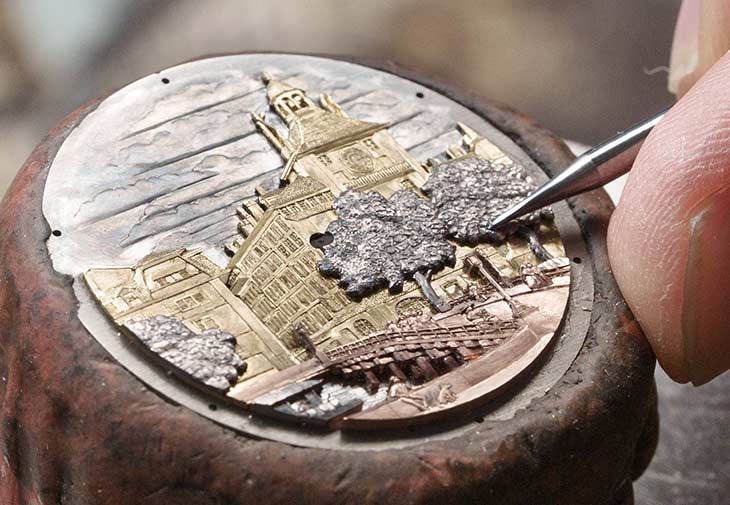 江詩丹頓VACHERON CONSTANTIN Les Cabinotiers閣樓工匠 – Memorable places – Tour de l’Ile鐘樓腕錶