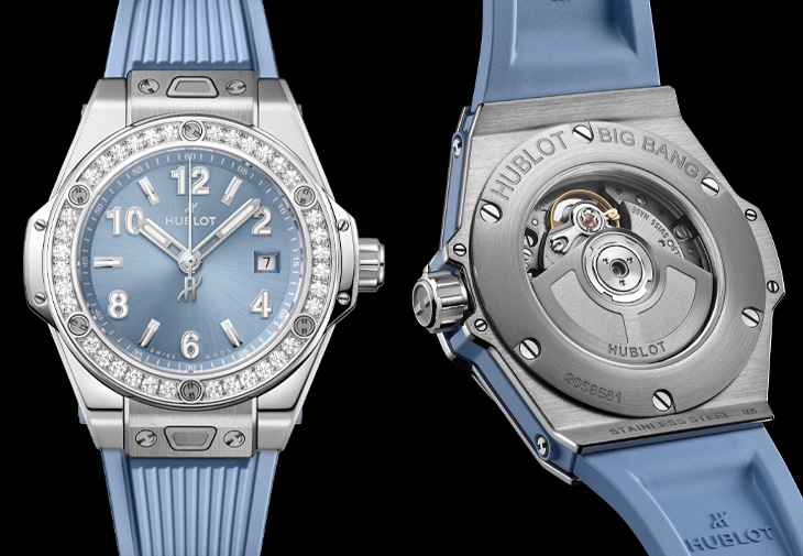HUBLOT宇舶錶Big Bang系列潮蒼藍精鋼鑽錶