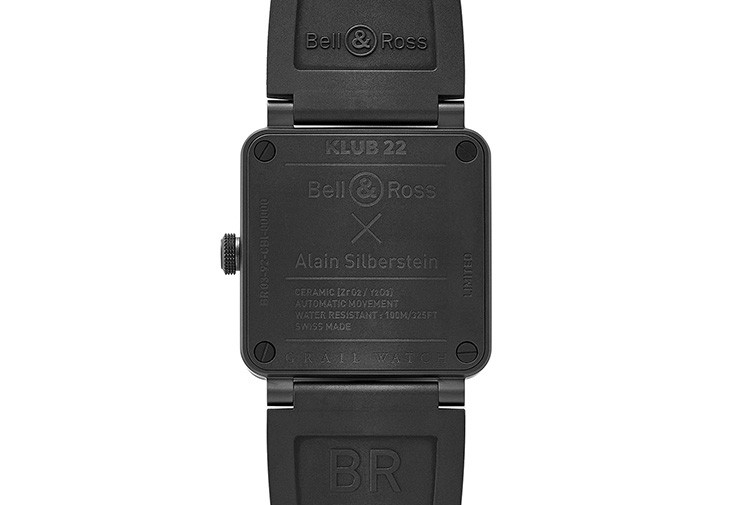 BELL & ROSS × ALAIN SILBERSTEIN Black Ceramic Trilogy黑陶瓷腕錶三重奏