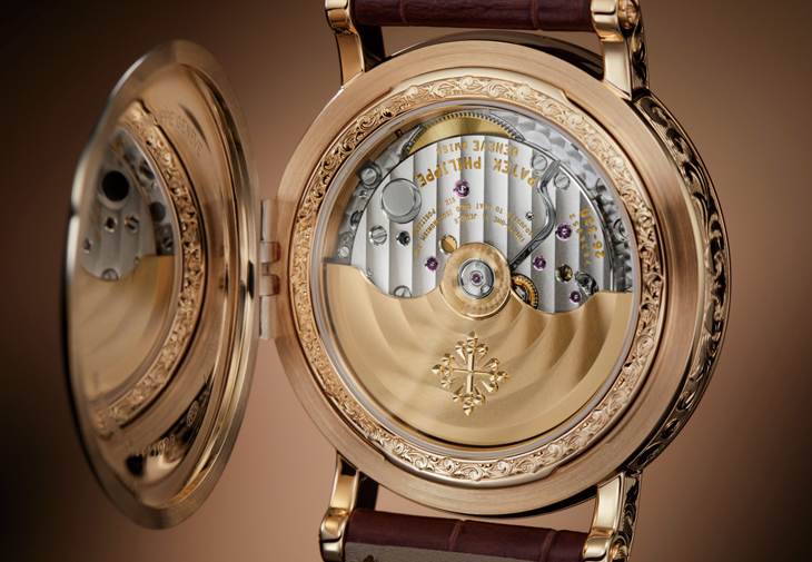 百達翡麗PATEK PHILIPPE 5160／500R-001自動回位萬年曆。