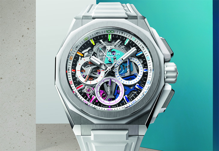 嶄新色彩的新樣貌／ZENITH Defy挑戰天際線玫瑰金陀飛輪、Defy Extreme