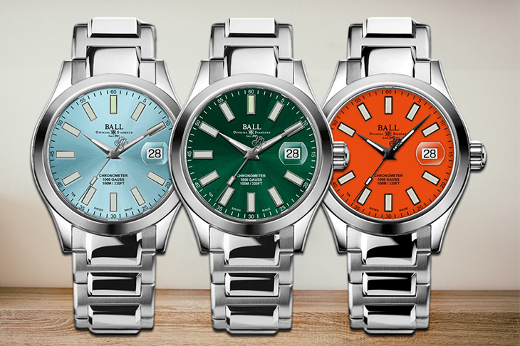 初春綠面新選擇 BALL WATCH Engineer III Marvelight Chronometer自動系列腕錶