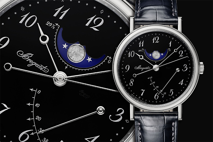 黑色大明火琺瑯面盤！BREGUET Classique 7787
