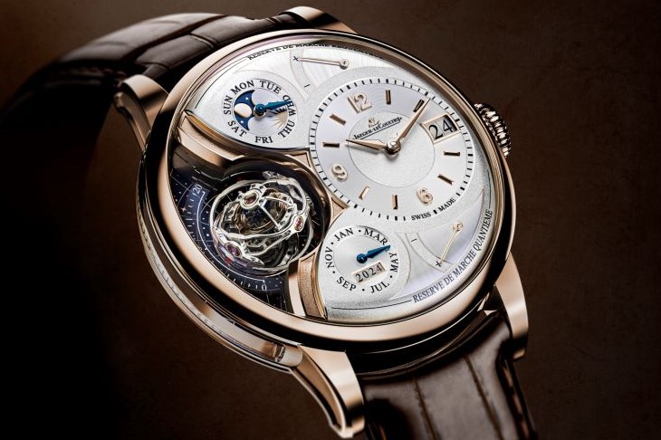 JAEGER-LECOULTRE Duometre Heliotourbillon Perpetual雙翼系列三軸陀飛輪萬年曆腕錶
