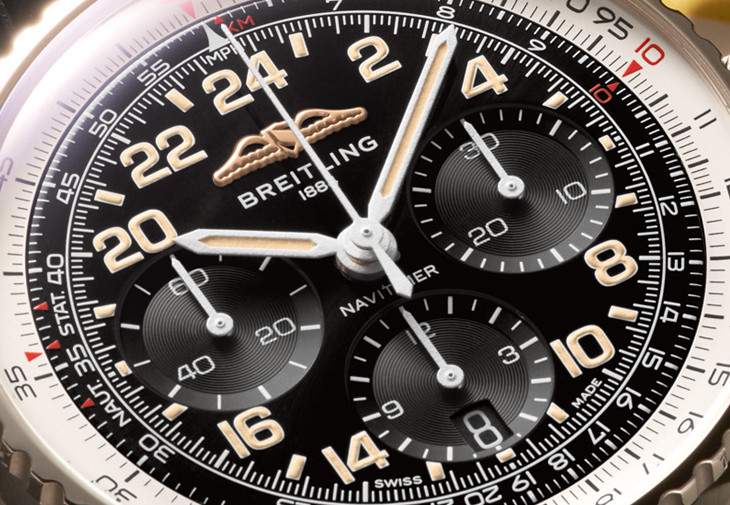 百年靈Navitimer B02 Chronograph 41航空計時腕錶Cosmonaute太空人限量版