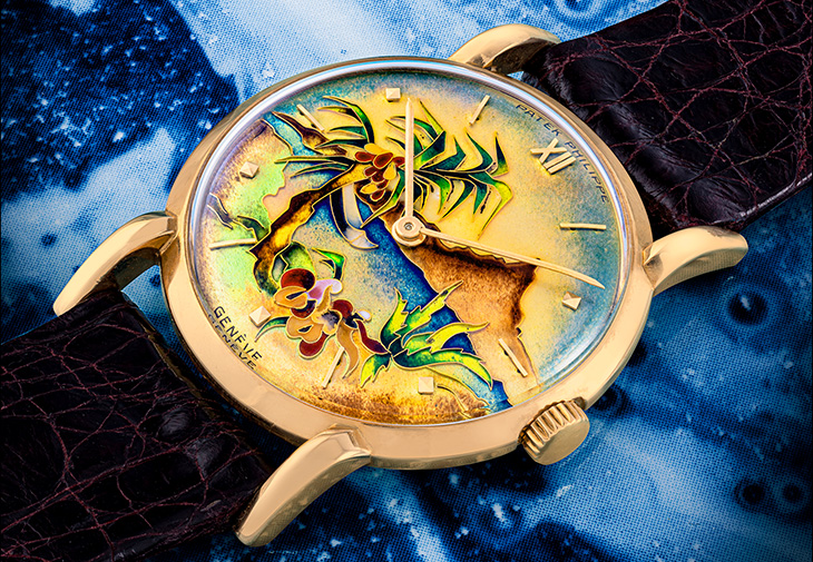 百達翡麗PATEK PHILIPPE Tahiti Forest Ref. 1595R