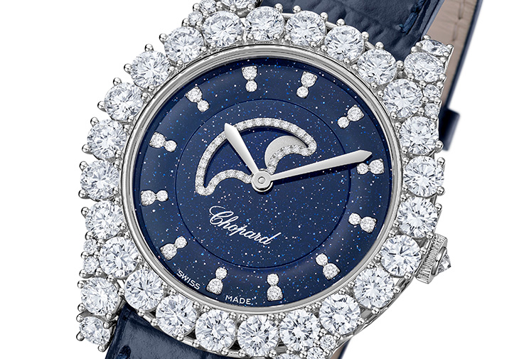 CHOPARD蕭邦錶L’Heure du Diamant月相腕錶