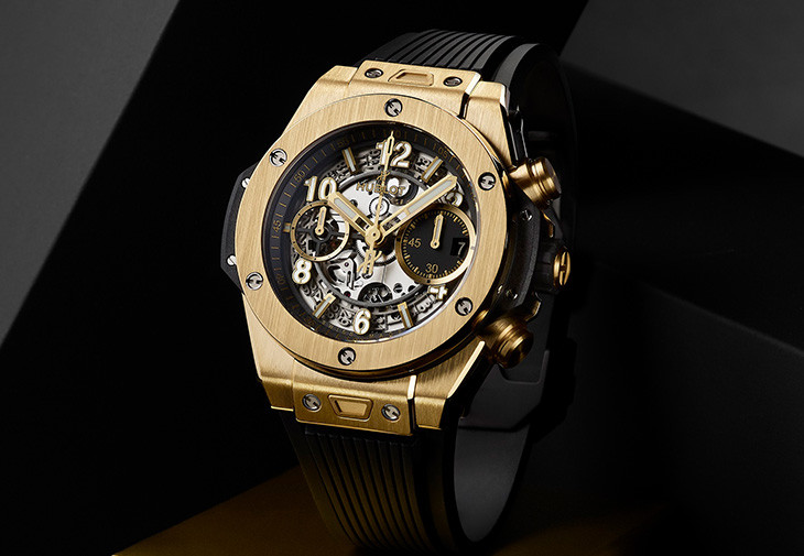 宇舶HUBLOT Big Bang Unico黃金計時碼錶