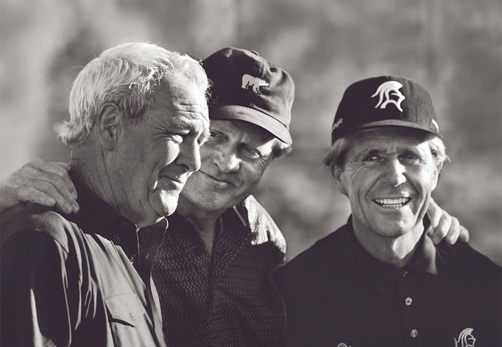 高爾夫三巨頭（The Big Three）：阿諾.帕瑪(Arnold Palmer)、傑克.尼克勞斯(Jack Nicklaus)和蓋瑞.普萊耶(Gary Player)