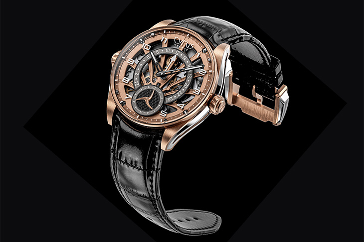 賽瑞錶新系列「Dominion GMT」逆跳雙時區腕錶