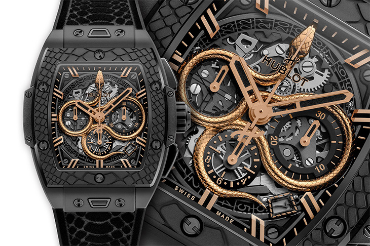 2025乙巳蛇年HUBLOT Spirit of Big Bang金蛇限量腕錶- 城邦國際名表