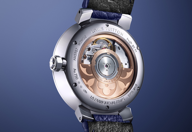 路易威登 Tambour Slim Vivienne 跳時腕錶