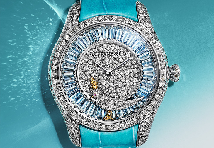 Tiffany & Co.蒂芙尼Jean Schlumberger by Tiffany石上鳥腕錶