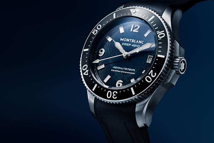 MONTBLANC「Iced Sea」系列 Deep 4810零氧探險！潛入深海世界