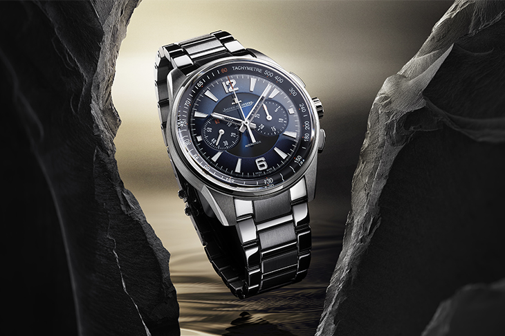 漆面點綴運動氣息 積家Jaeger- LeCoultre Polaris計時腕錶　　