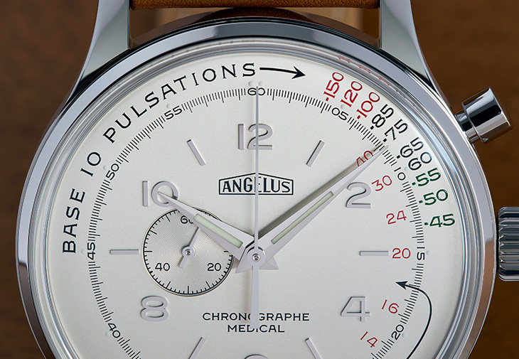 愛格ANGELUS Chronographe Médical x Massena LAB醫用計時碼錶
