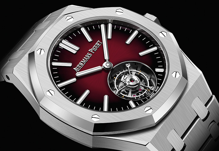 AUDEMARS PIGUET愛彼皇家橡樹系列自動上鍊飛行陀飛輪腕錶41mm