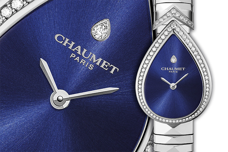 梨形切割鑽石造型  CHAUMET Joséphine Aigrette珠寶腕錶