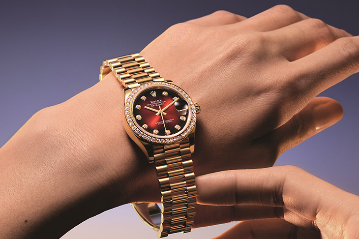 光影魅力閃耀光芒 勞力士Oyster Perpetual Datejust 31腕錶