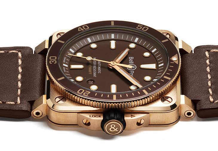 BELL & ROSS BR 03-92 Diver Brown Bronze