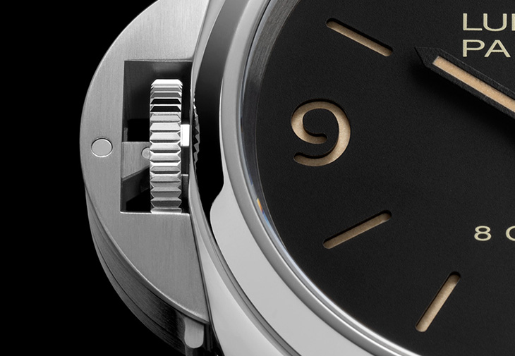 PANERAI沛納海Luminor系列八日動力儲存左冠腕錶PAM01655