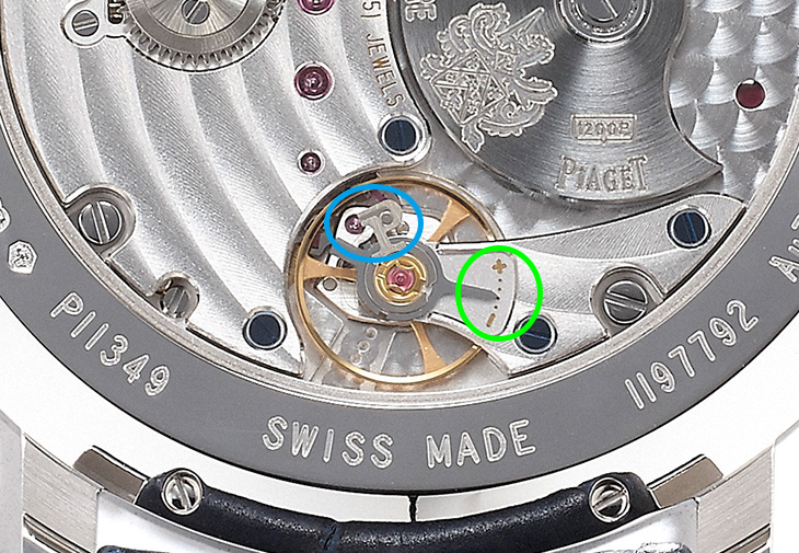 伯爵PIAGET 1200系列機芯
