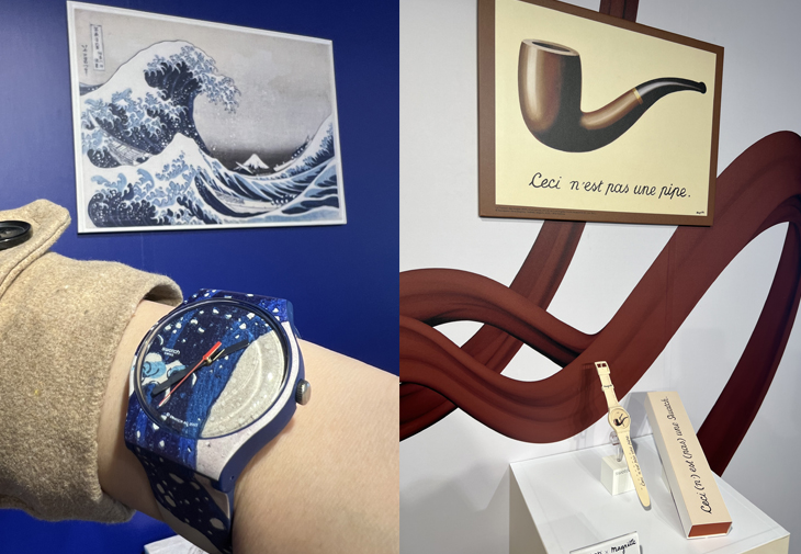 不只有MoonSwatch! SWATCH著手名畫開展藝術巡禮