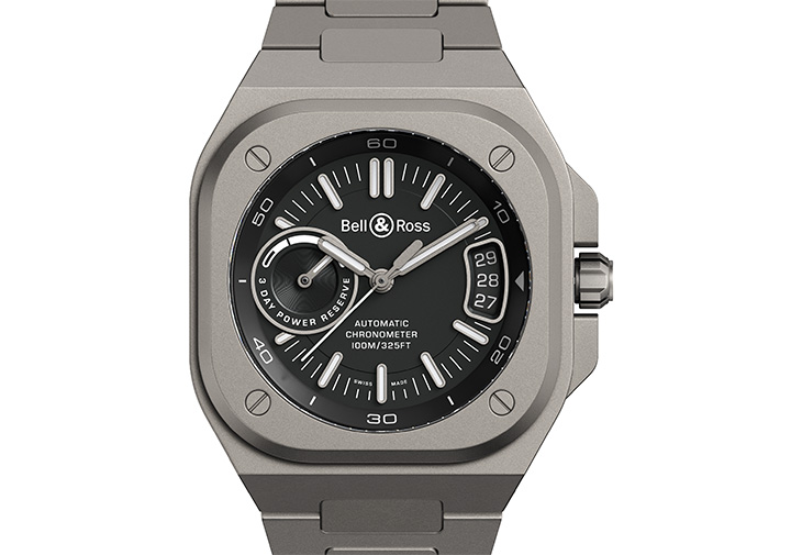 柏萊士BELL & ROSS BR-X5 Black Titanium腕錶