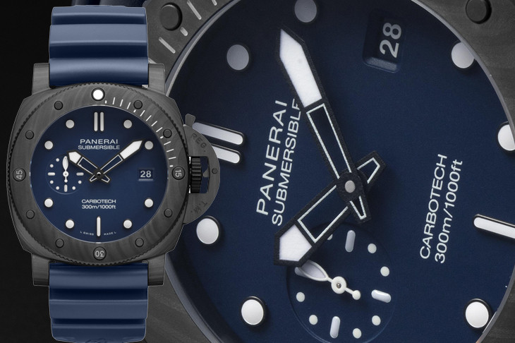 44毫米新尺寸：沛納海Submersible  QuarantaQuattro專業潛水腕錶PAM01232、PAM01226、PAM01229