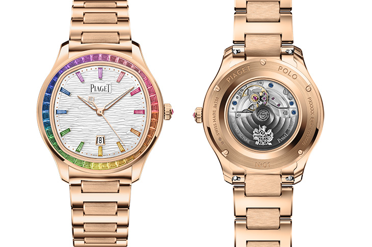 迷人的黃金時代  伯爵PIAGET Polo系列彩虹寶石腕錶與Polo 79系列超薄腕錶