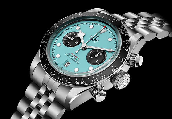 TUDOR帝舵Black Bay Chrono火鶴藍色款腕錶