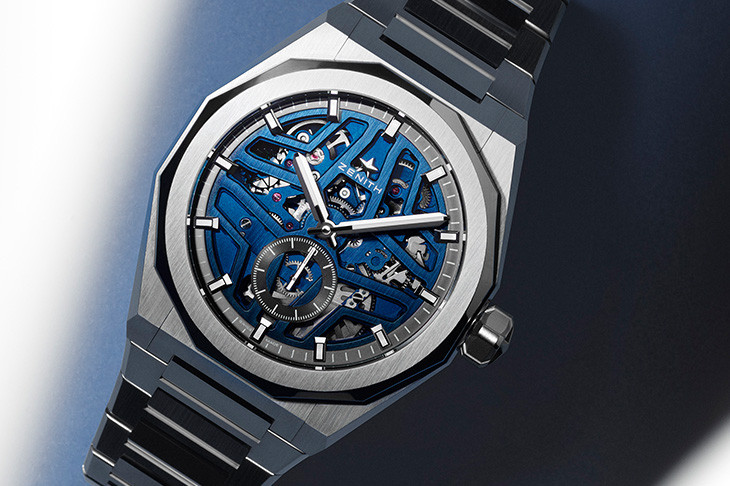 ZENITH DEFY Skyline Skeleton天際線鏤空腕錶  光線交織的現代城市