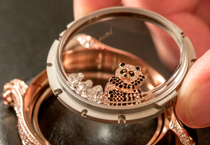 CHOPARD蕭邦Happy Sport熊貓腕錶