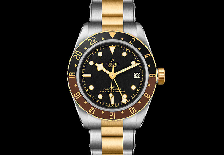 帝舵Black Bay GMT S&G兩地時間腕錶