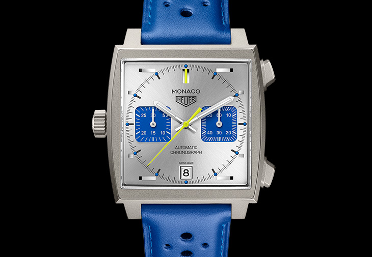 泰格豪雅TAG HEUER Monaco計時碼錶賽車藍限量版