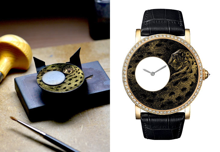 卡地亞CARTIER Cartier D´art Rotonde de Cartier Mystery Watch