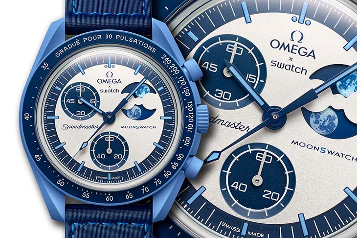 致敬今年首個超級月亮！SWATCH Bioceramic MoonSwatch Mission To The Super Blue Moonphase