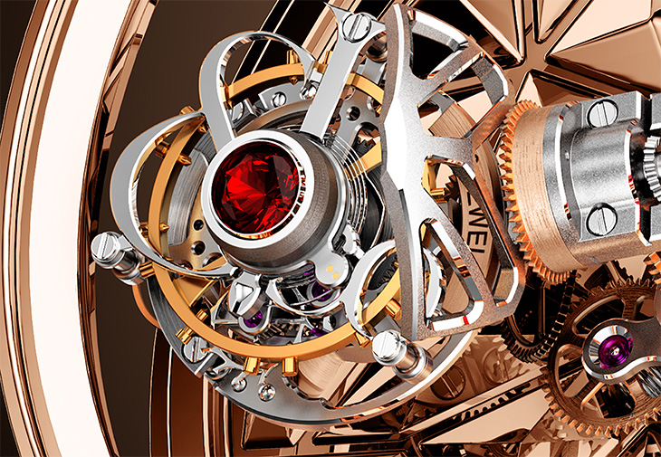 JACOB & CO. Astronomia Revolution Four-Axis Tourbillon 