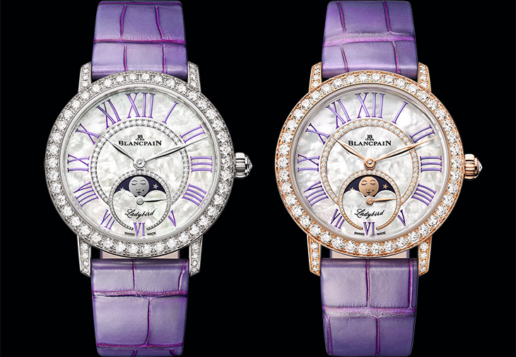 BLANCPAIN寶珀Ladybird Colors系列月相腕錶