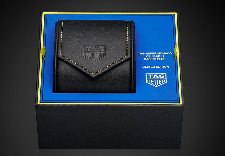 泰格豪雅TAG HEUER Monaco計時碼錶賽車藍限量版