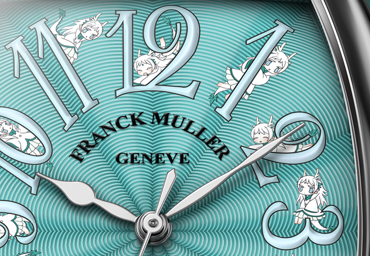 FRANCK MULLER Cintrée Curvex金田涼子龍年限量版腕錶