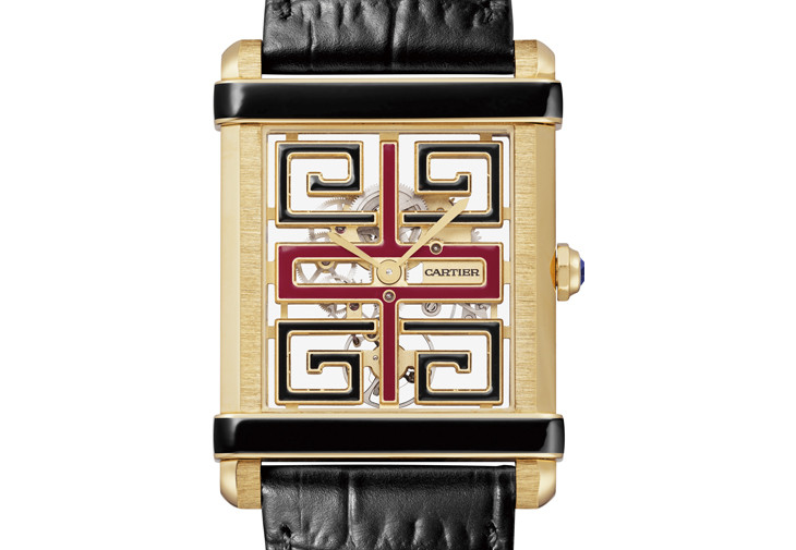 卡地亞CARTIER Cartier Privé系列Tank Chinoise腕錶