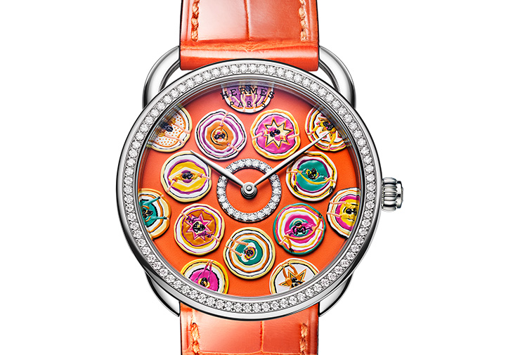 HERMÈS愛馬仕Arceau Belles du Mexique工藝腕錶