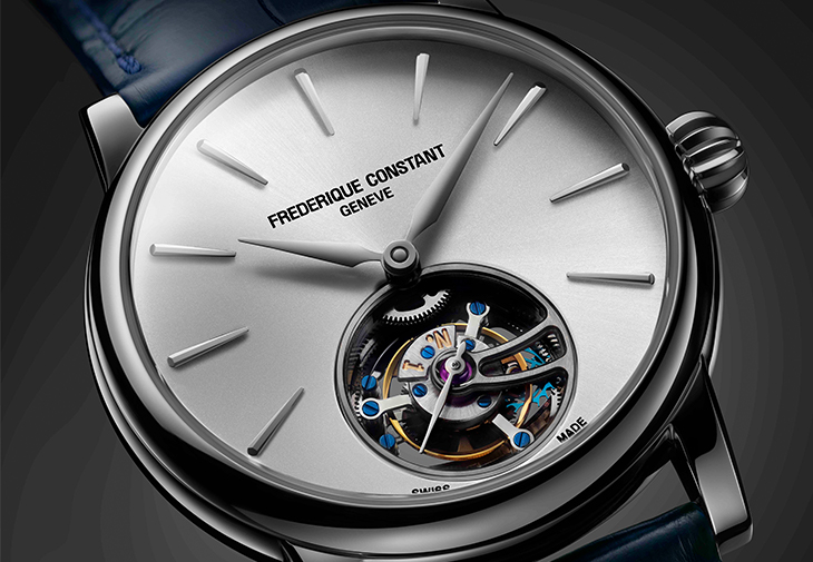 康斯登Classics Tourbillon Manufacture百年典雅陀飛輪精鋼腕錶