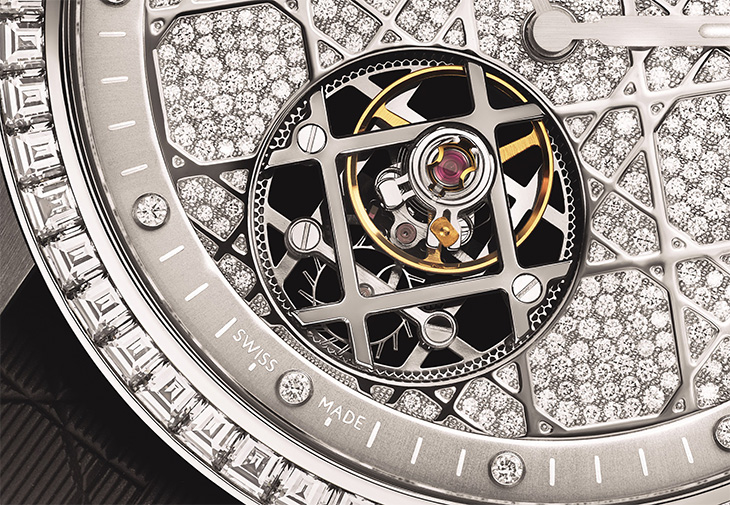 DIOR迪奧Chiffre Rouge Tourbillon Grey Ultramatte 鑲鑽陀飛輪