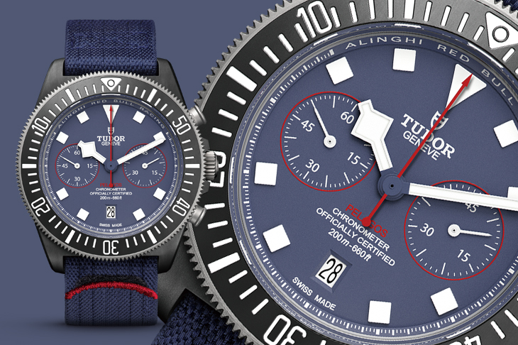 帝舵Pelagos FXD Chrono 阿靈基紅牛帆船隊特別版