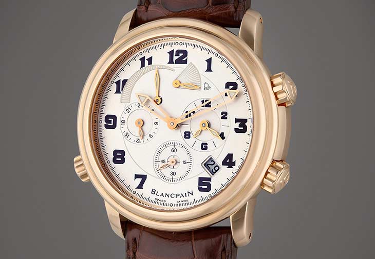 寶珀BLANCPAIN Leman Reveil GMT Alarm兩地時間鬧鈴腕錶