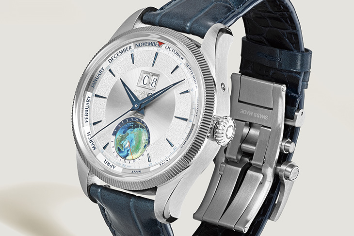 搭載Minerva自製機芯 MONTBLANC 1858系列推出全新Geosphere世界時間全新限量年曆腕錶