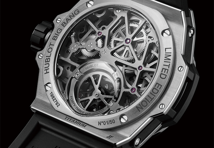 宇舶HUBLOT MP-13 Tourbillon Bi-Axis Retograde