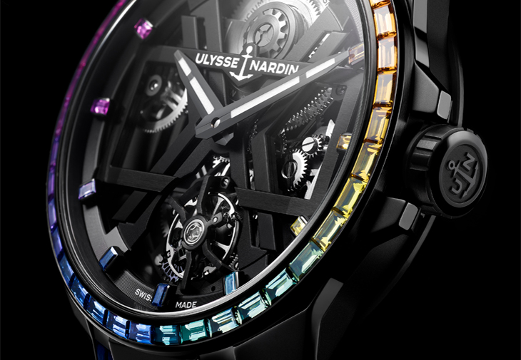 雅典錶ULYSSE NARDIN Blast彩虹腕錶